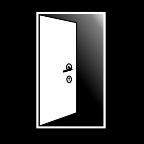 leave the door open
